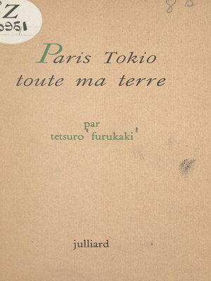 cover image of Paris-Tokio